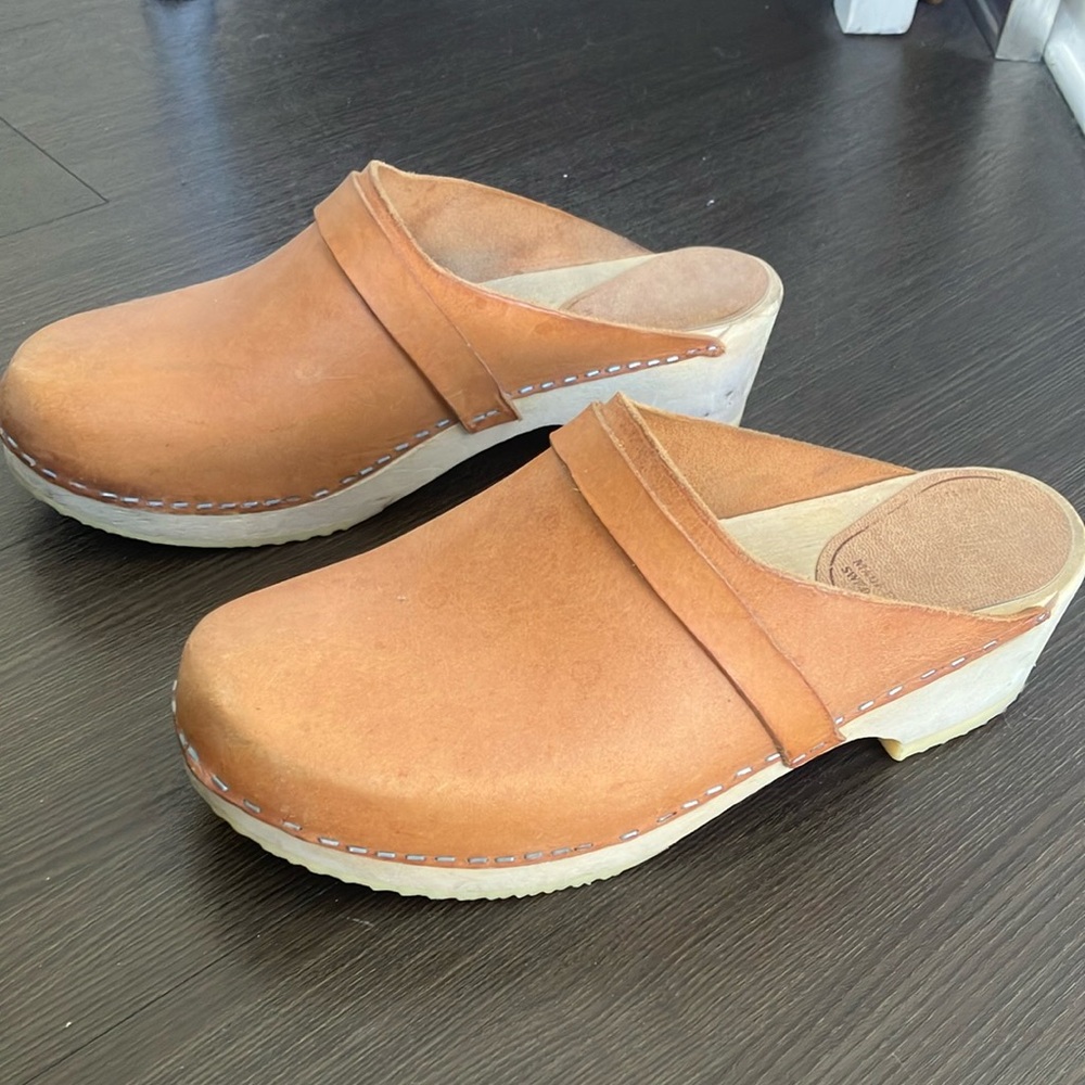 Swedish wooden clogs
